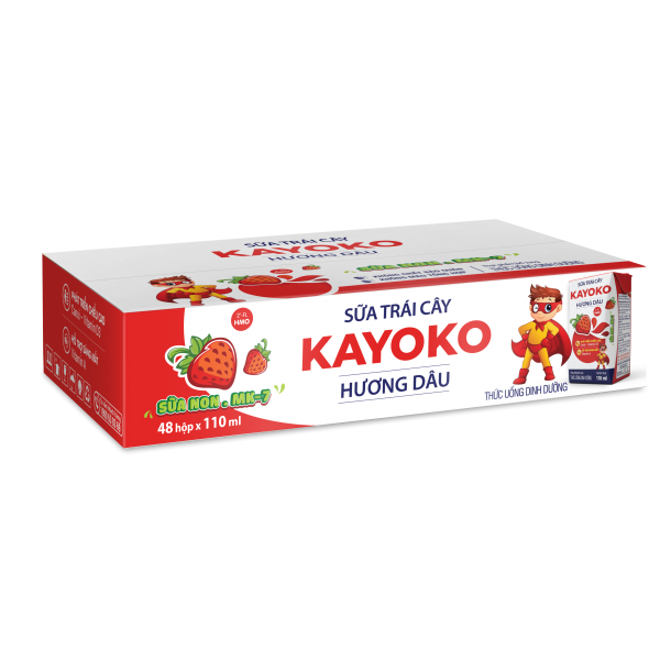 Sữa trái cây hương dâu KAYOKO 110ml